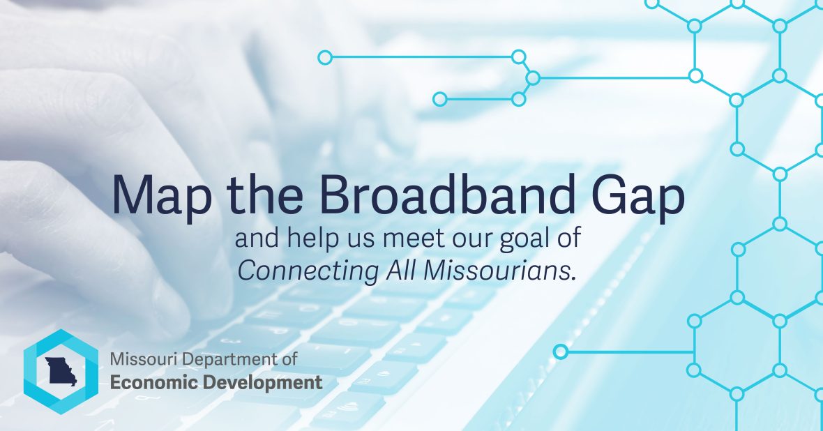 State of Missouri Encourages Participation - FCC Broadband Challenge Process Social Graphic 2 1180x618 