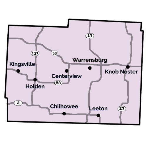 Johnson County Missouri communities